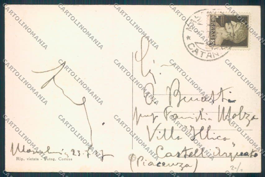 Catania Mascalucia cartolina ZB9154 – retro