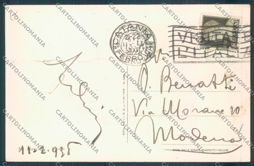 Catania Bronte cartolina ZB9159 – retro