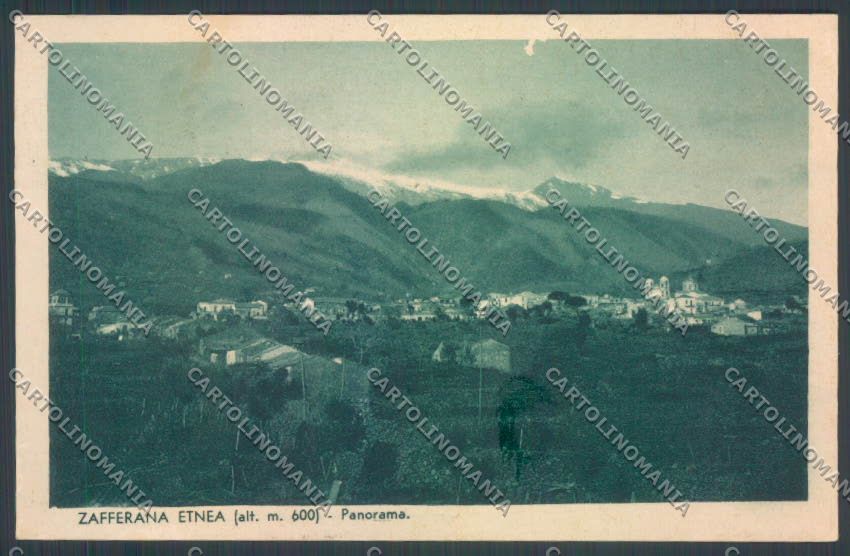 Catania Zafferana Etnea ABRASA cartolina ZB9161 – fronte