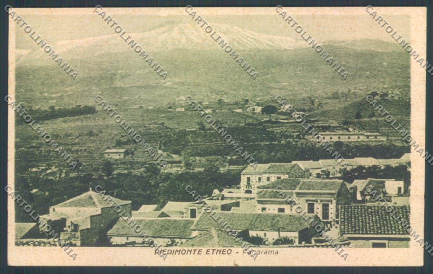 Catania Piedimonte Etneo cartolina ZB9175 – fronte