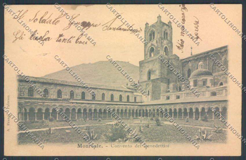 Palermo Monreale cartolina ZB9178 – fronte