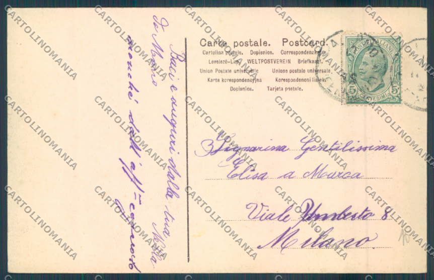 Palermo Monreale cartolina ZB9184 – retro