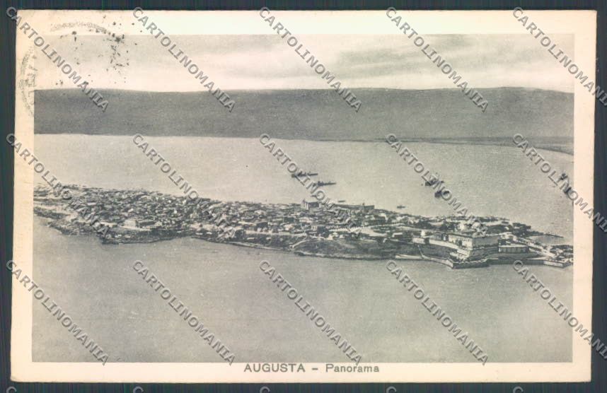 Siracusa Augusta cartolina ZB9187 – fronte