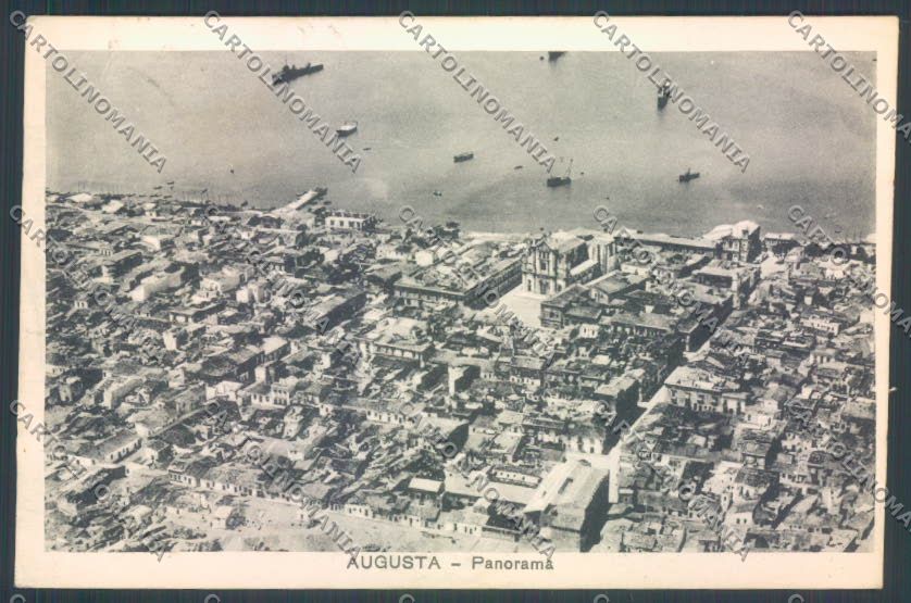 Siracusa Augusta cartolina ZB9197 – fronte