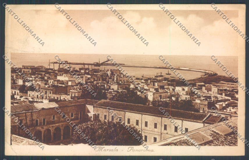 Trapani Marsala cartolina ZB9207 – fronte