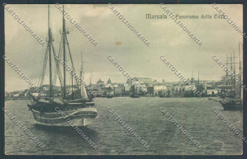 Trapani Marsala cartolina ZB9213 – fronte