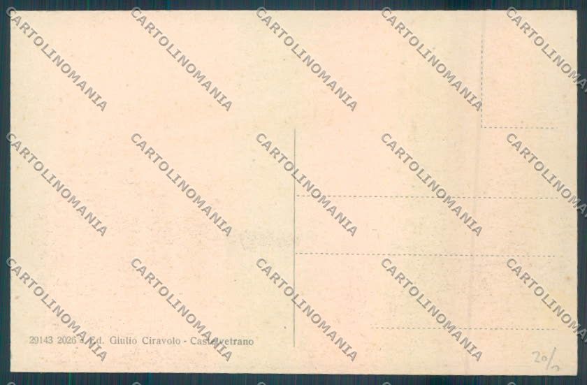 Trapani Castelvetrano cartolina ZB9221 – retro