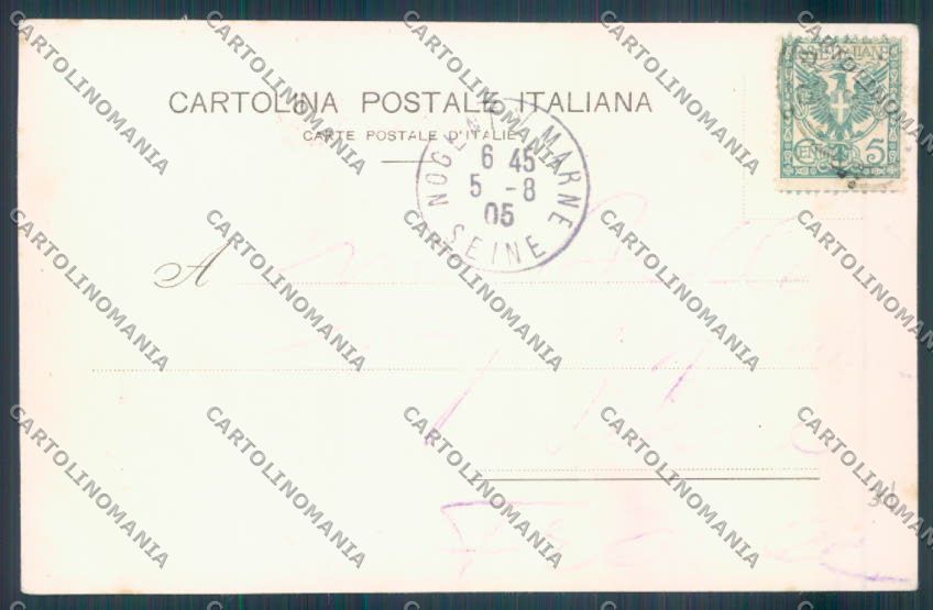 Trapani Città TRACCE UMIDO cartolina ZB9234 – retro