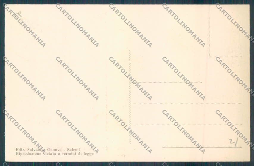 Trapani Salemi cartolina ZB9239 – retro