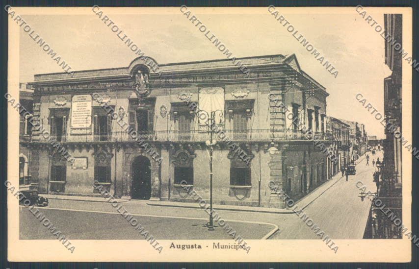 Siracusa Augusta cartolina ZB9261 – fronte