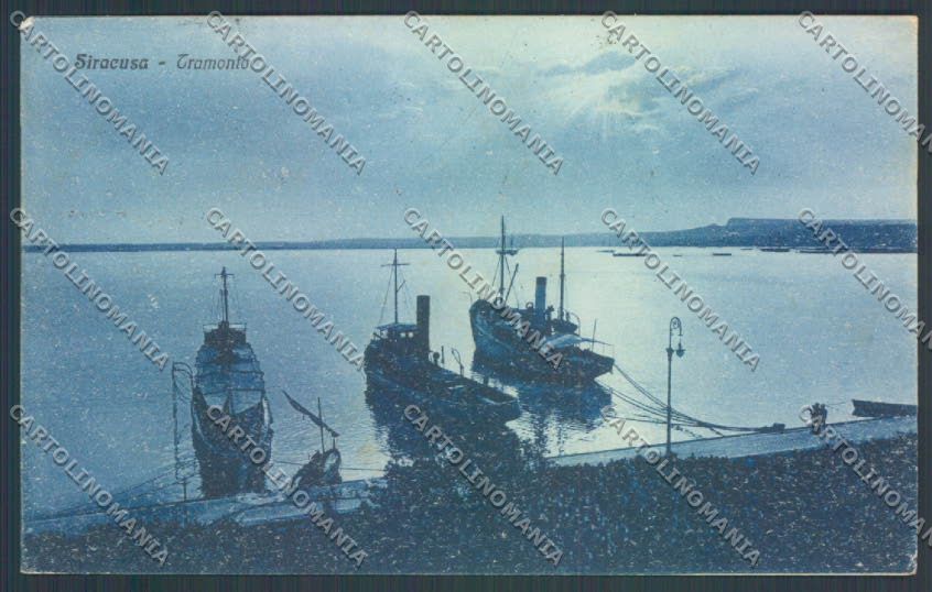 Siracusa Città cartolina ZB9263 – fronte