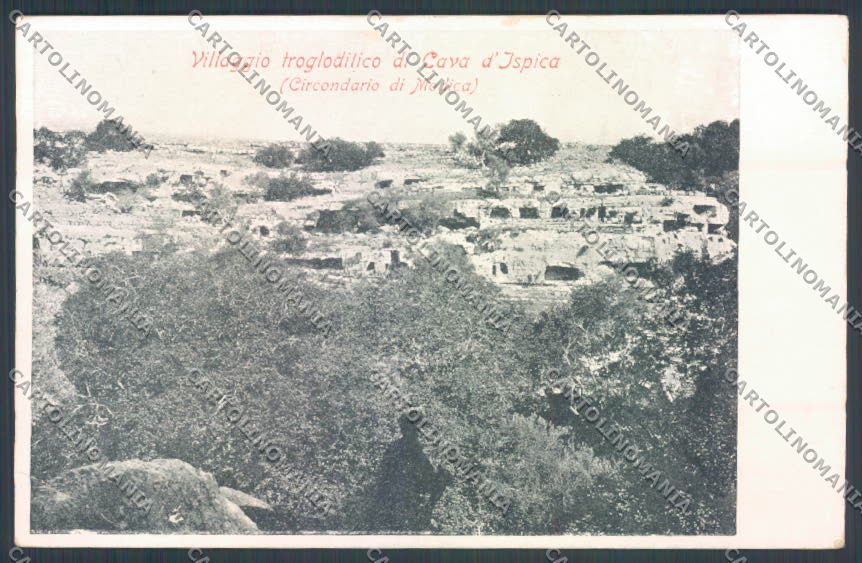 Ragusa Modica PIEGA ABRASA cartolina ZB9265 – fronte