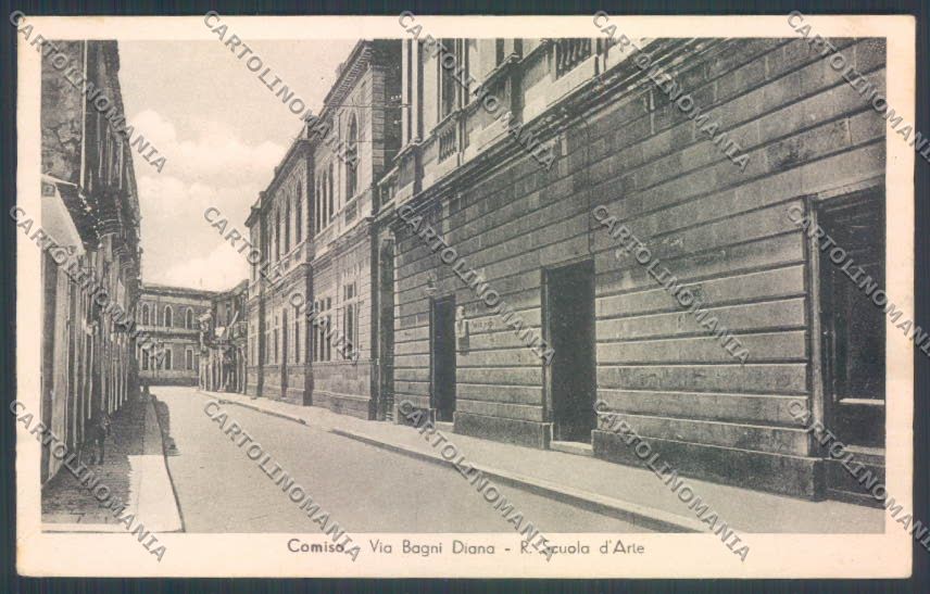 Ragusa Comiso ABRASA cartolina ZB9266 – fronte