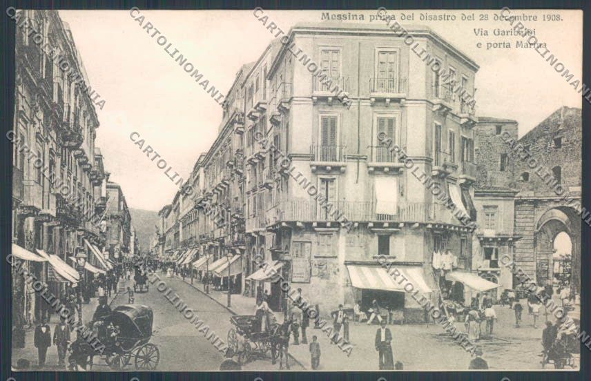 Messina Città Corso Garibaldi cartolina ZB9310 – fronte