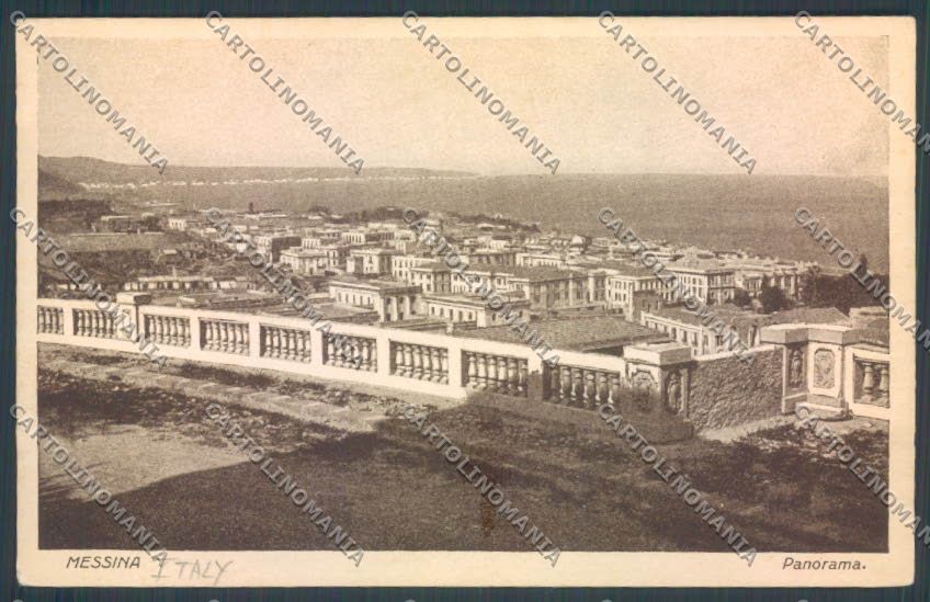 Messina Città cartolina ZB9313 – fronte