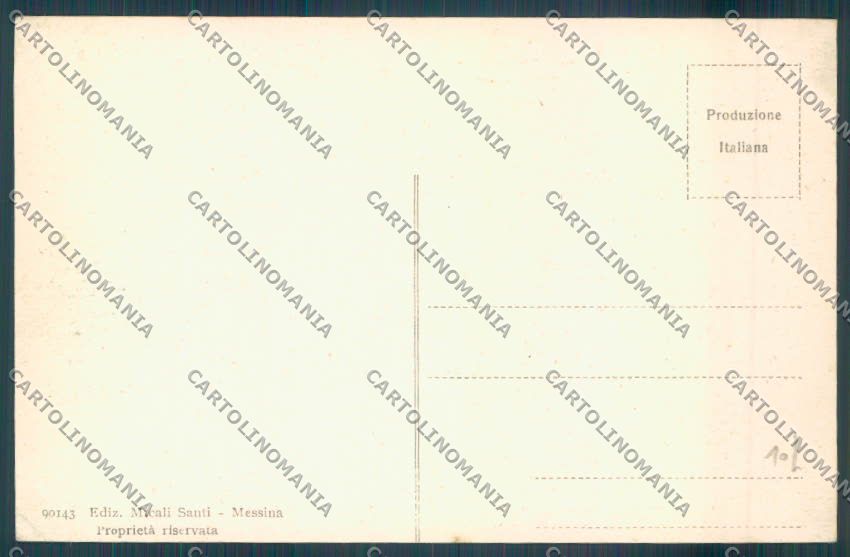 Messina Città cartolina ZB9315 – retro