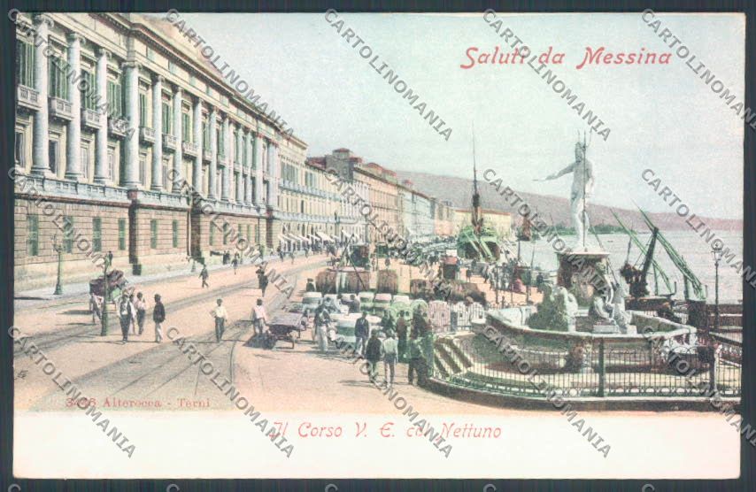 Messina Città Alterocca cartolina ZB9324 – fronte