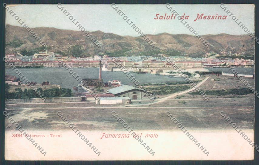 Messina Città Alterocca cartolina ZB9335 – fronte