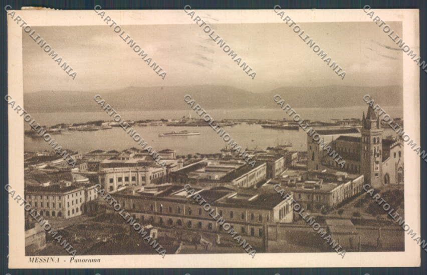 Messina Città cartolina ZB9337 – fronte