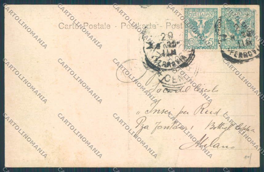Messina Città PIEGHINE Alterocca cartolina ZB9342 – retro