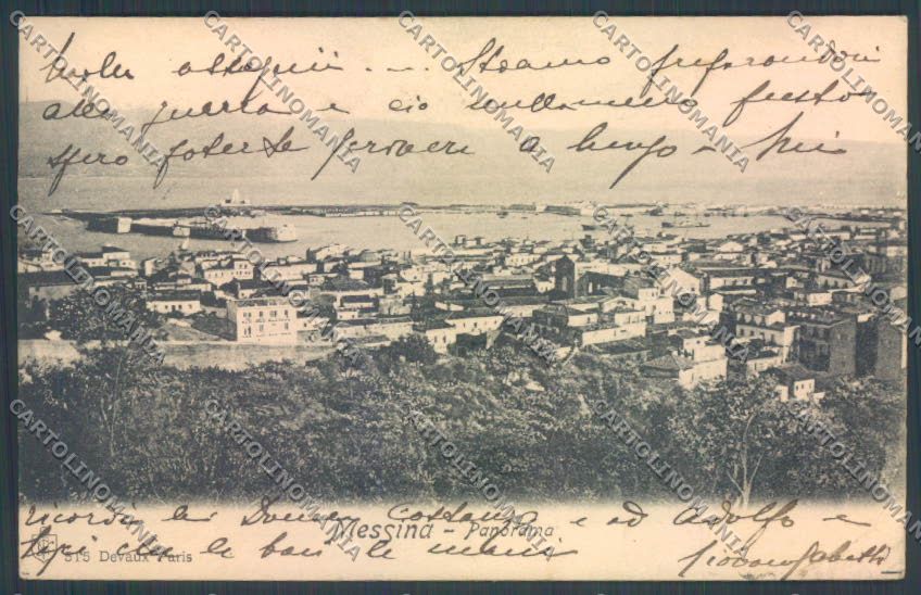 Messina Città cartolina ZB9343 – fronte