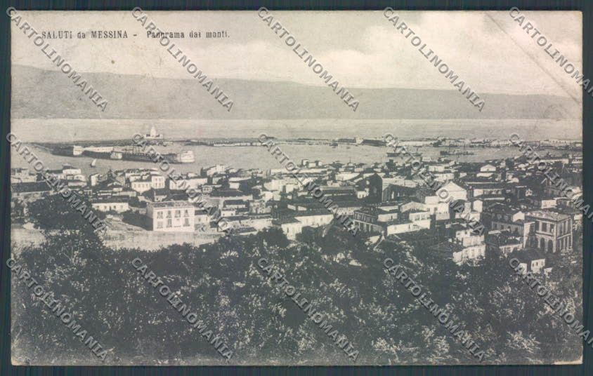 Messina Città cartolina ZB9344 – fronte