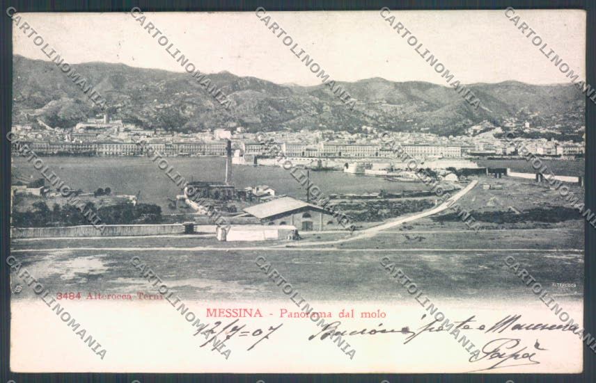 Messina Città Alterocca cartolina ZB9346 – fronte
