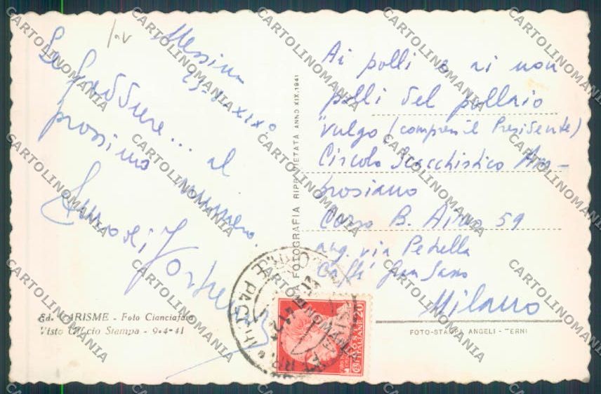 Messina Città Monumento Don Giovani Foto cartolina ZB9382 – retro