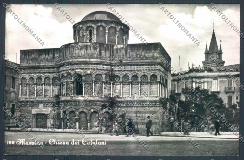 Messina Città Chiesa Catalani Foto cartolina ZB9385 – fronte