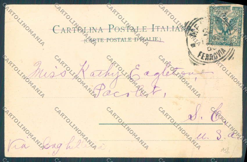 Messina Città PIEGHINE cartolina ZB9388 – retro