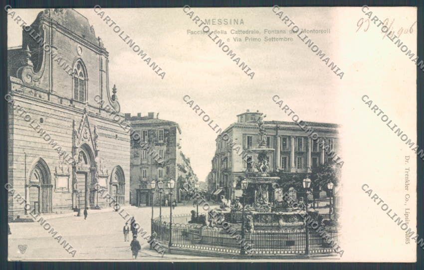 Messina Città cartolina ZB9389 – fronte