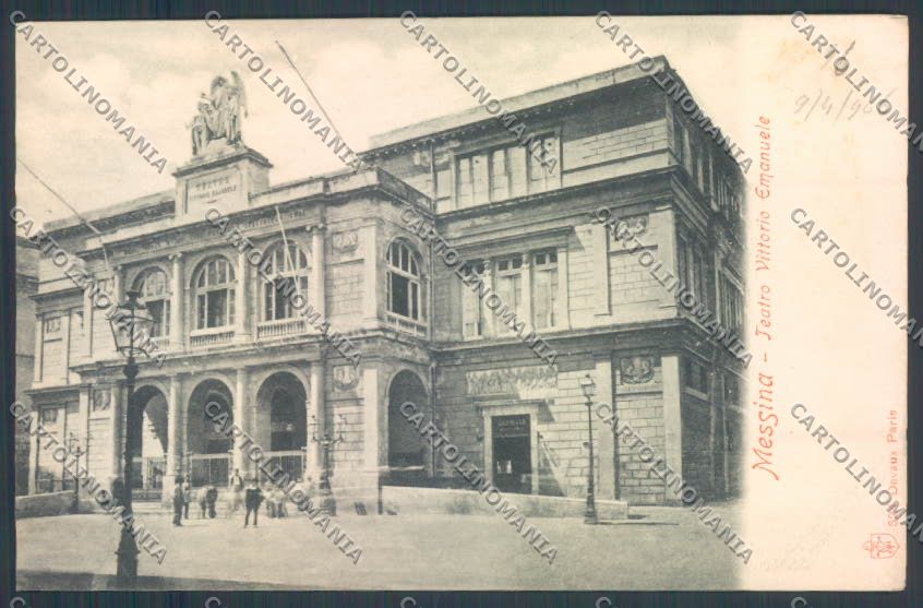 Messina Città Teatro cartolina ZB9391 – fronte