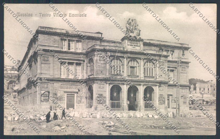 Messina Città Teatro cartolina ZB9406 – fronte