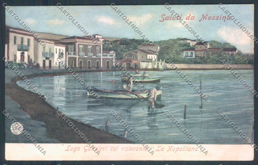Messina Città Lago Ganzirri Alterocca cartolina ZB9411 – fronte