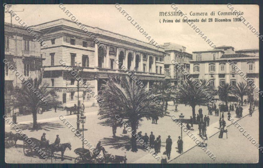 Messina Città Camera Commercio cartolina ZB9416 – fronte
