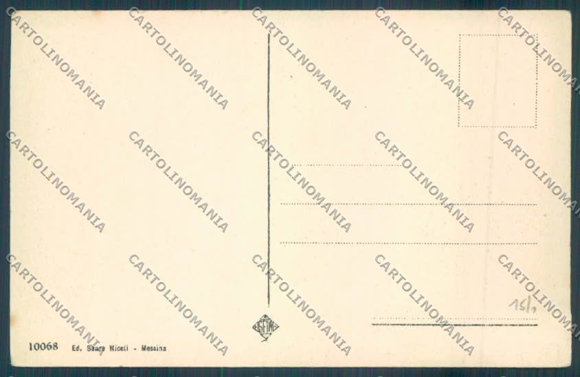 Messina Città Camera Commercio cartolina ZB9416 – retro