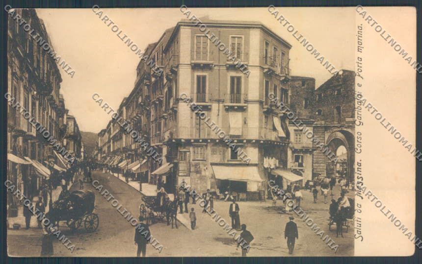Messina Città Corso Garibaldi cartolina ZB9430 – fronte