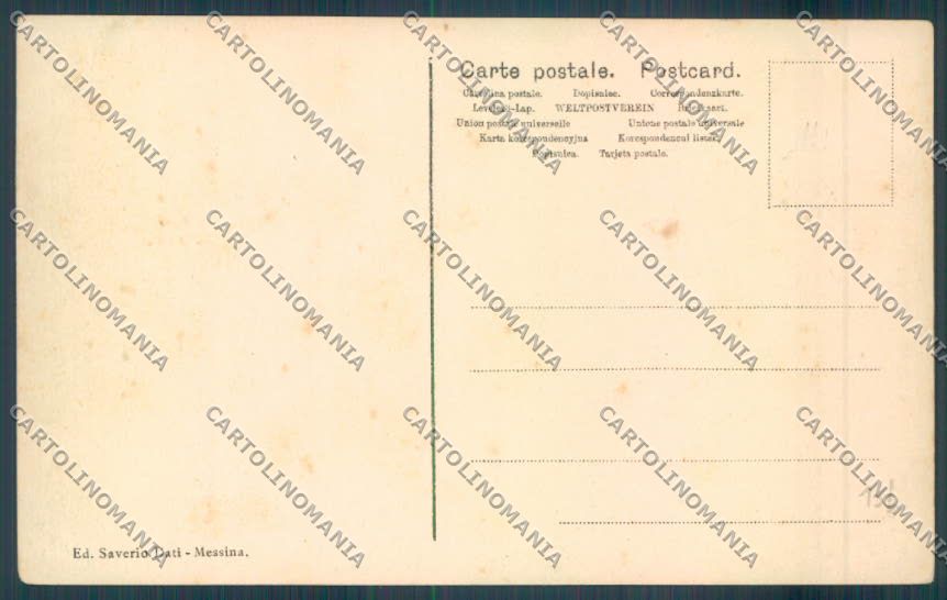 Messina Città Corso Garibaldi cartolina ZB9430 – retro