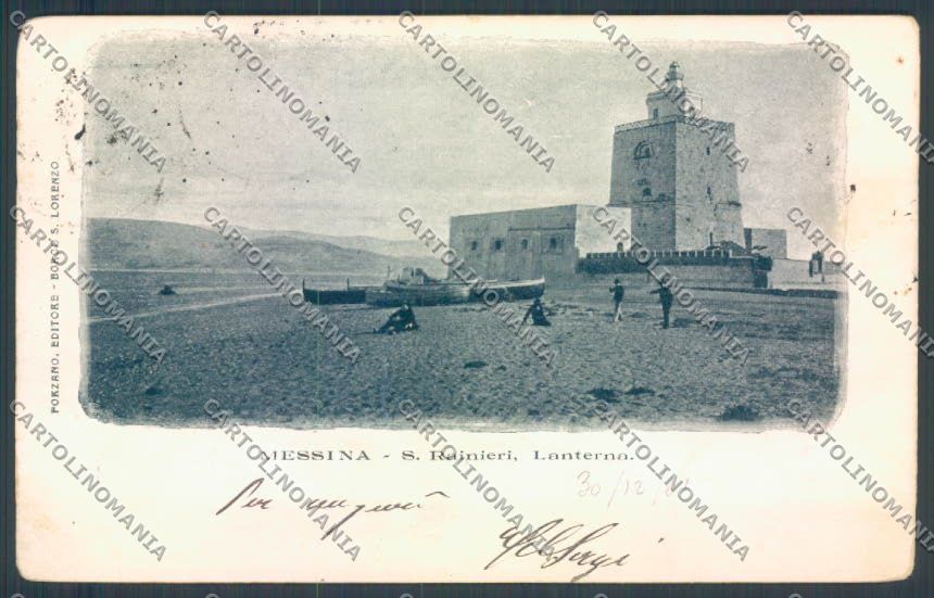 Messina Città Lanterna San Raineri cartolina ZB9432 – fronte