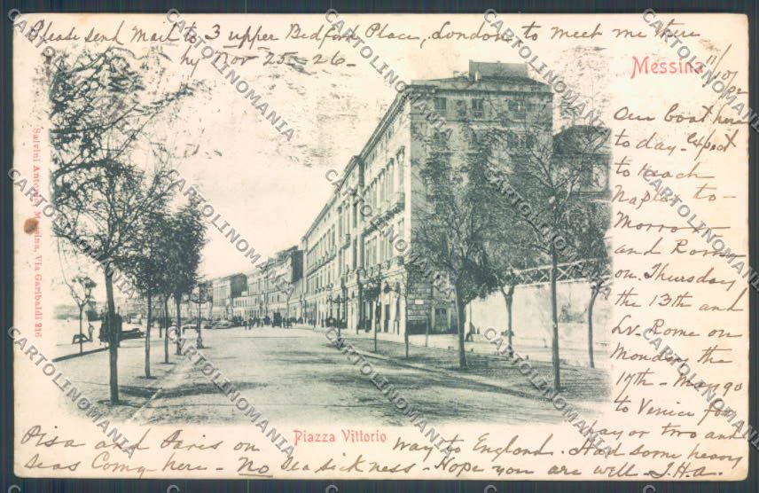 Messina Città cartolina ZB9434 – fronte