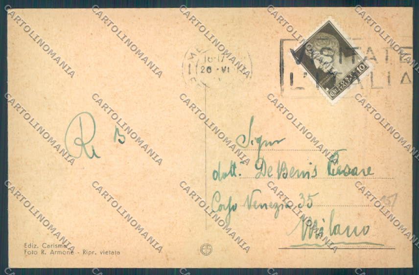 Messina Città cartolina ZB9447 – retro