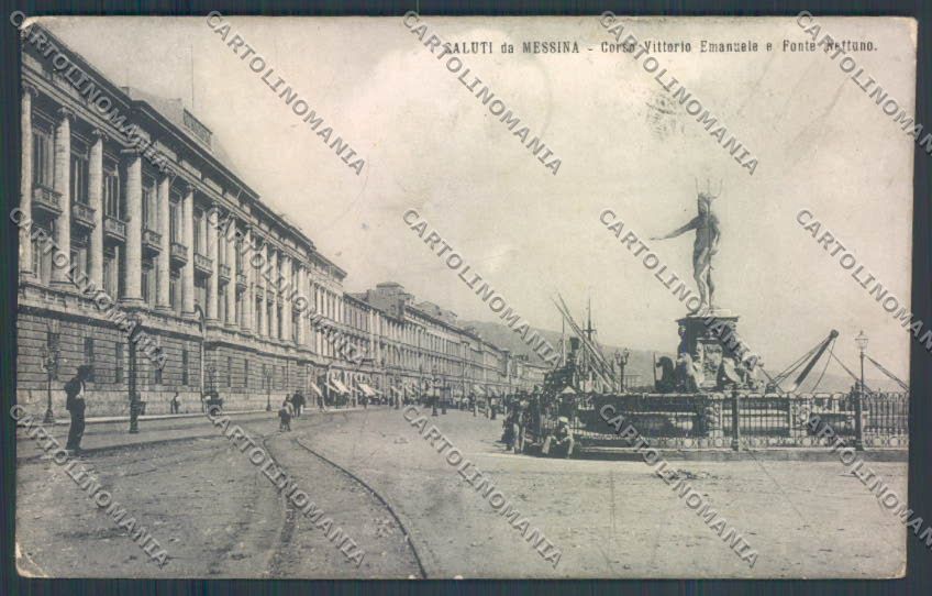 Messina Città Corso Vittorio Emanuele cartolina ZB9449 – fronte