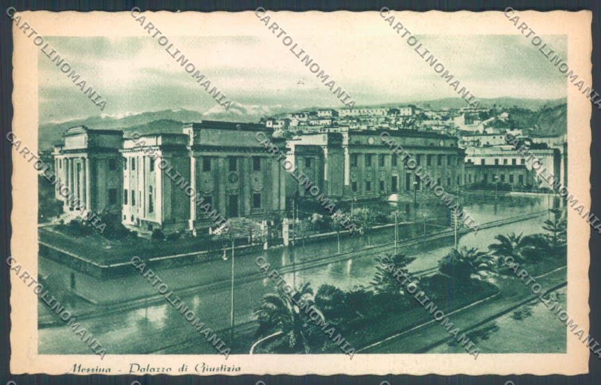 Messina Città Palazzo Giustizia cartolina ZB9450 – fronte