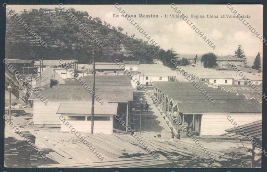Messina Città SCOLLATA cartolina ZB9466 – fronte