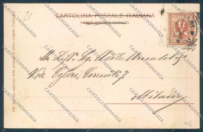 Messina Città ABRASA PIEGHINA cartolina ZB9479 – retro