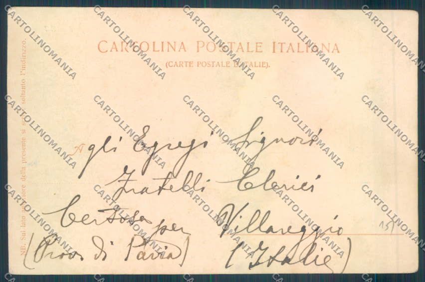 Messina Città cartolina ZB9480 – retro