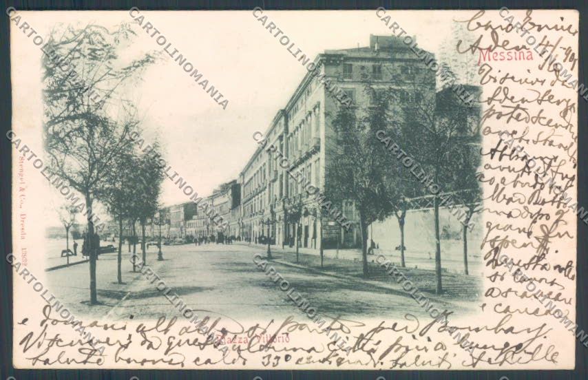 Messina Città cartolina ZB9484 – fronte