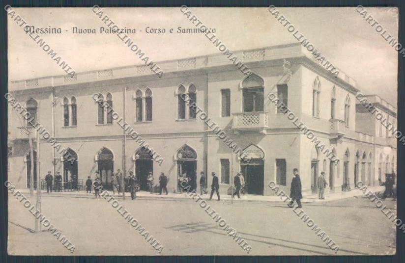 Messina Città Corso Sammarco SCOLLATA cartolina ZB9486 – fronte