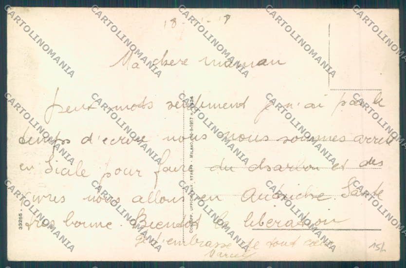 Messina Città SCOLLATA cartolina ZB9487 – retro