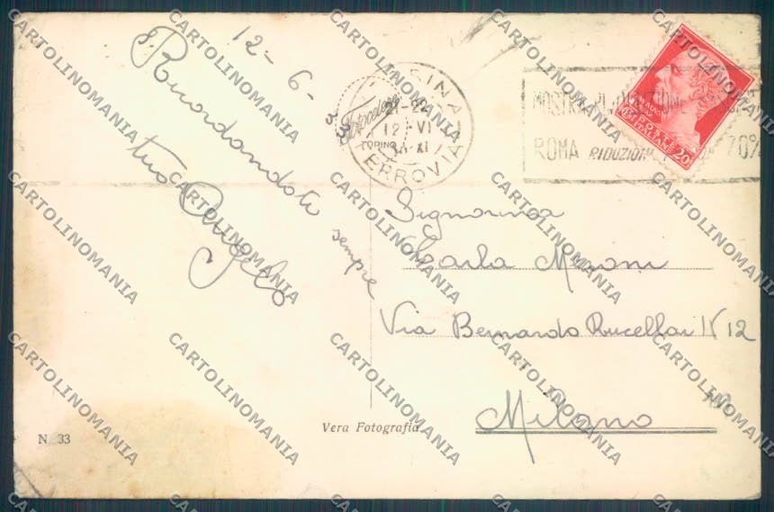 Messina Città Foto cartolina ZB9492 – retro